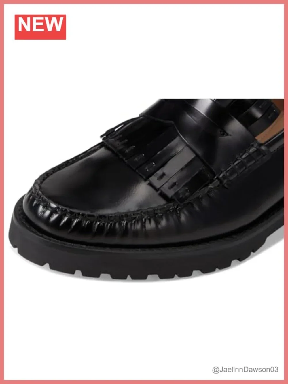 Cole Haan Leather Kiltie Loafers Cushioned Comfort Slip-On Flats